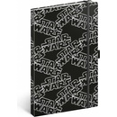 Notes Star Wars Black linajkovaný