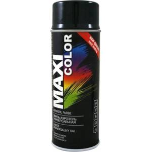 MAXI COLOR СПРЕЙ MAXI COLOR 400 ml RAL 9011 АКРИЛЕН (2110114)