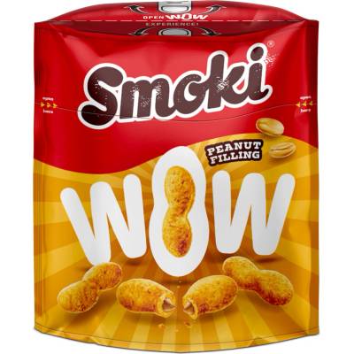Smoki Wow arašídový flips 70 g