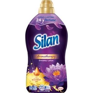 Silan Омекотител за тъкани Silan Aromatherapy Dreamy Lotus 62 пранета, 1364 мл