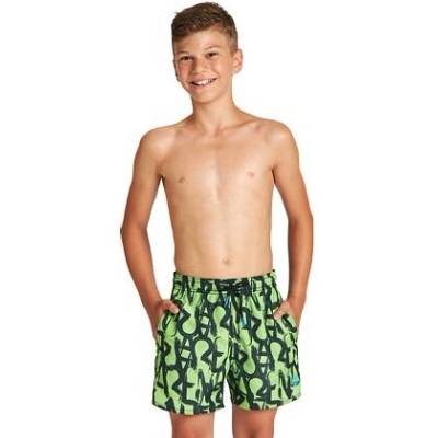 Arena Fundamentals Allover Boxer Junior Soft Green/Multi
