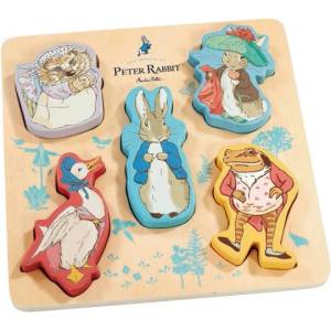 Rainbow Designs Дървен пъзел Peter Rabbit (PO1830)