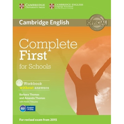 Complete First for Schools Workbook without Answers with Audio CD
