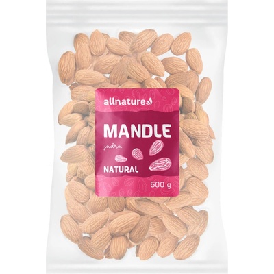 Allnature Mandle jádra 500 g
