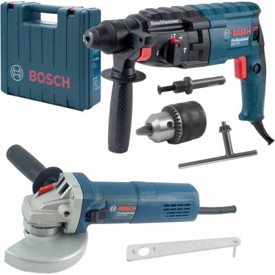 BOSCH GBH 240 + GWS 750-125 S 0615990M8H