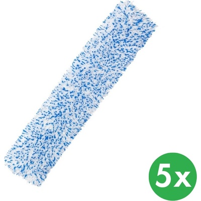 B2B Partner Návleky rozmýváku na okna, modrá zebra, 35 cm 5 ks