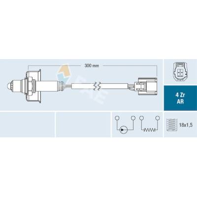 Lambda sonda FAE 75644