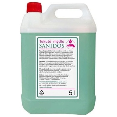 Sanidos antibakteriálne tekuté mydlo 5 l