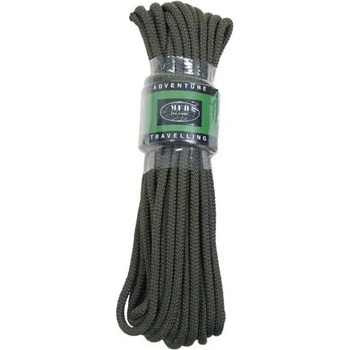 MFH Полипропиленово въже 15 метра 7 мм маслиненозелено (27503b)