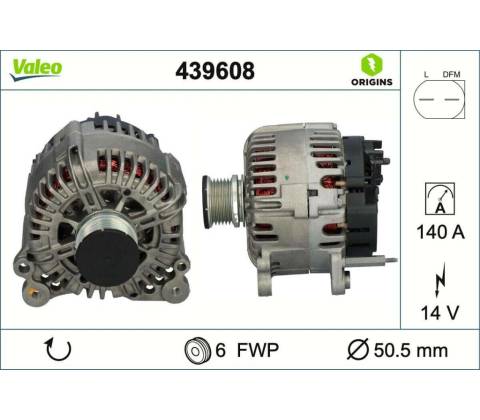 generátor VALEO 439608