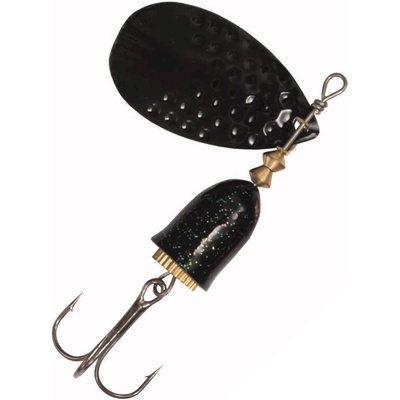 Kinetic Rotačná Trblietka Gekko 11g Solid Black