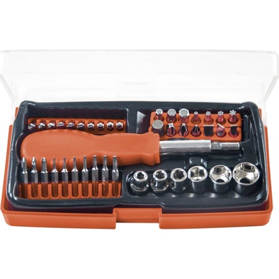 Račňový skrutkovač s orechmi a bitmi (42 ks) STAVTOOL