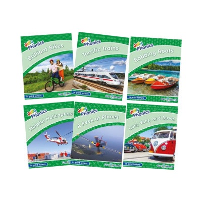 Jolly Phonics Readers Level 3, Our World, Complete Set: In Print Letters (American English Edition)