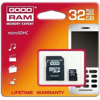 GOODRAM microSDHC 32GB SDU32GHCAGRR10