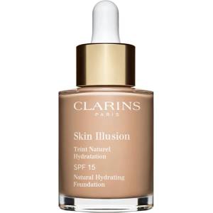 Clarins Skin Illusion Natural Hydrating Foundation озаряващ хидратиращ фон дьо тен SPF 15 цвят 109C Wheat 30ml