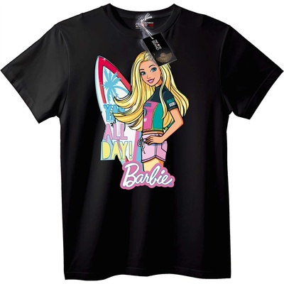 NOONEBRAND Тениска Barbie Surf YAY цял ден - 3XL, White