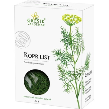 Grešík Kopr list 20 g