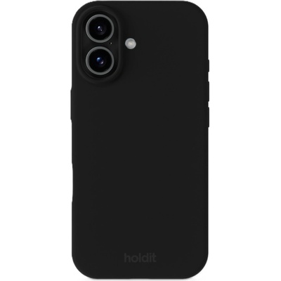 Holdit Гръб Holdit Silicone за iPhone 17 - Черен