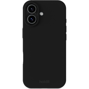 Holdit Гръб Holdit Silicone за iPhone 17 - Черен