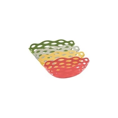 košík 38x21,5x11,0cm ovál PRACTIC, pečivo, plast