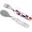 AKINOD Комплект за хранене Akinod Multifunction Cutlery 13H25, Abstraction (A02M00059)