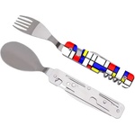 AKINOD Комплект за хранене Akinod Multifunction Cutlery 13H25, Abstraction (A02M00059)