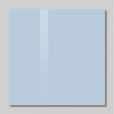 SOLLAU Sklenená magnetická tabuľa modrá kráľovská 65 x 100 cm