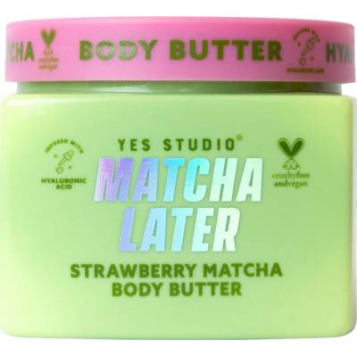 Yes Studio Strawberry Matcha šlehané tělové máslo 400 g – Zboží Dáma