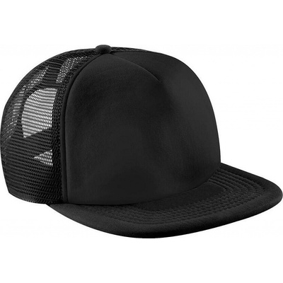 Beechfield Vintage Snapback Trucker ČIERNA