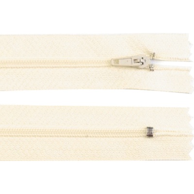 Stoklasa Spirálový zip No 3 délka 40 cm pinlock Balení: 1 ks, Varianta: 306 béžová nejsv. 306 béžová nejsv.