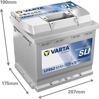 VARTA Professional Starter 52Ah 470A (930 052 047)