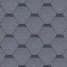 Shinglas Rock Hexagonal šedá 3 m²