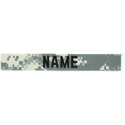 MILITARY RANGE Nášivka menovka "NAME" ACU DIGITAL