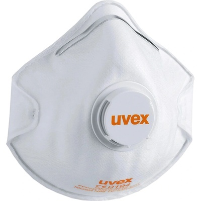 Uvex MAS Silv-Air 2210 Polomaska FFP2 s ventilom 15 ks