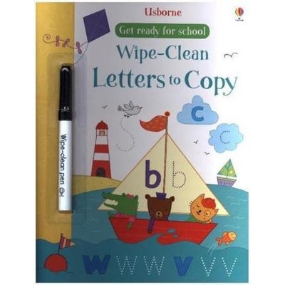 Wipe -clean Letters to Copy, w. pen - Watson, Hannah