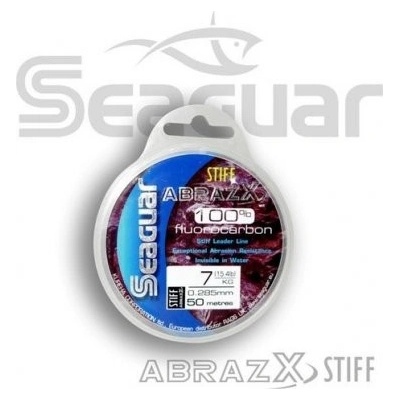 SEAGUAR Fluorocarbon AbrazX Stiff 50m 0,52mm 20kg