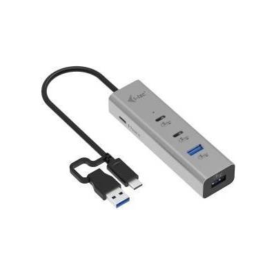 HI-TEC USB извод i-Tec CAHUBMETAL2A2CPD Сребрист