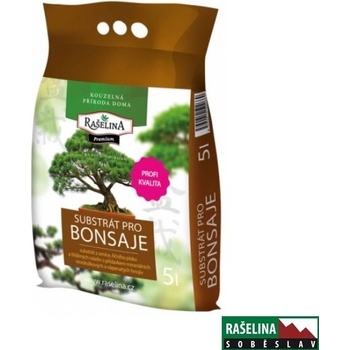 RAŠELINA SOBĚSLAV Substrát PREMIUM pro bonsaje 5 l