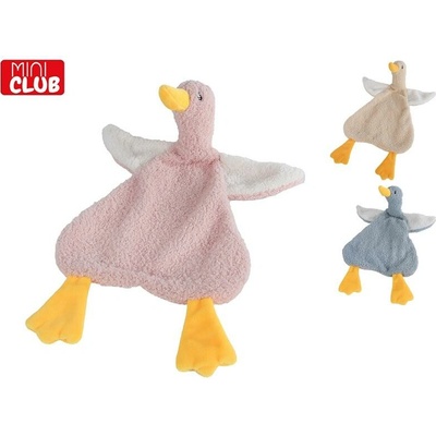 Mikro Mini Club kačička zaspávačik plyšový 40cm okrová 660648