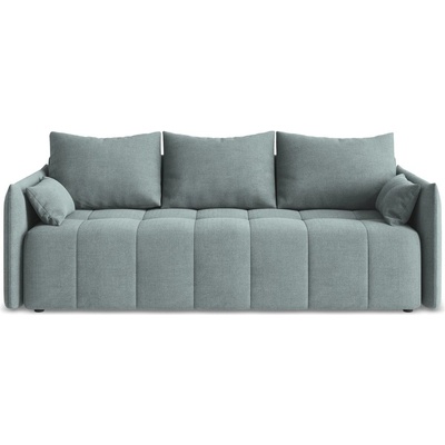 makamii Син разтегателен диван с място за съхранение 225 cm Moku - Makamii (MOKU_3SF_41_P1_C5)