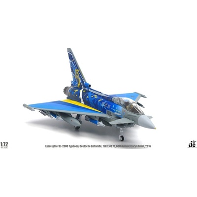 JC Wings EF-2000 Typhoon S Luftwaffe TaktLwG 73 Steinhoff 31+18 Rostock-Laage Airport Germany Squadron 60th Anniversary 2019 1:72