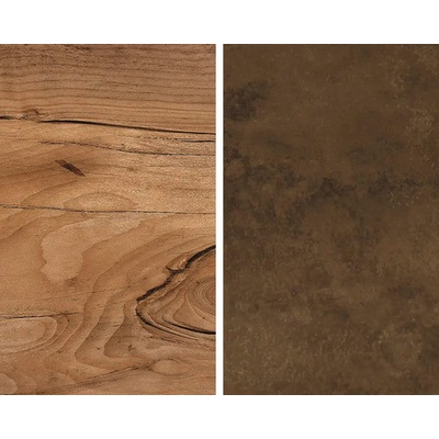 Polyform obkladová doska obojstranná baccata/mosadz dlhoročná 10x640x4100 mm