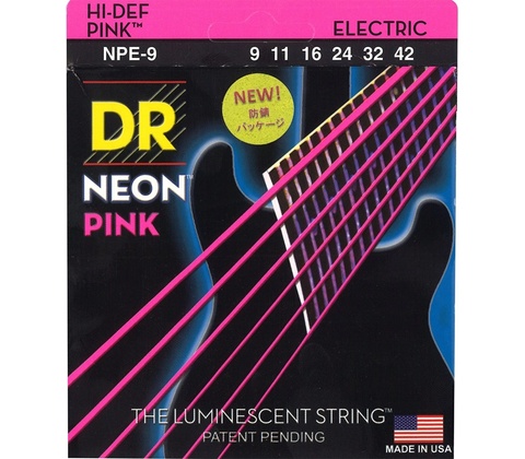 DR Strings NPE-9 Neon