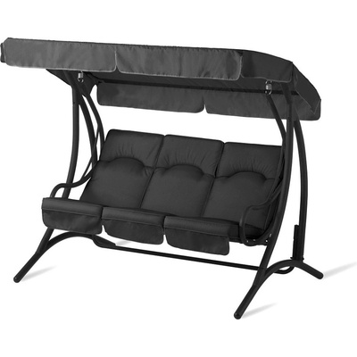 Hartman Stříška a polstry na houpačku BUENOS AIRES antracitové 12791-80048