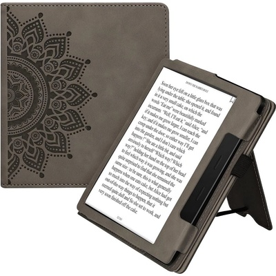 KW Mobile Nubuck Rising Sun KW5939304 pro Amazon Kindle Oasis 2/3 šedé