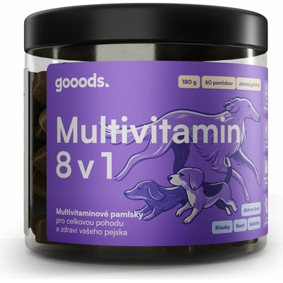 Gooods Multivitamin 8v1 60 pamlsků 180 g
