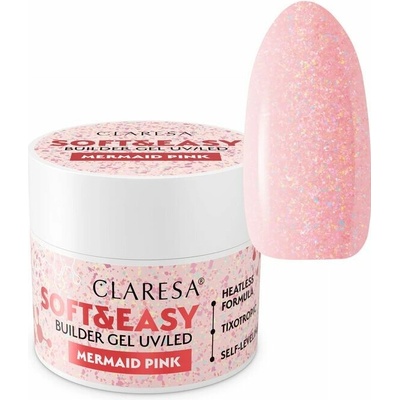 Claresa stavební gel Soft Easy mermaid pink 12g