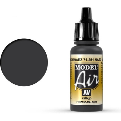 Vallejo Farba Model Air NATO Black 17ml