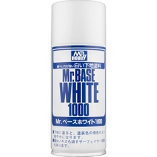 Gunze Sangyo Mr. Hobby Mr. Base White 1000 Spray 180 ml