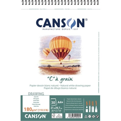 Canson Sp Càgrain Скицник 30 A4 180 g White (C400060604)